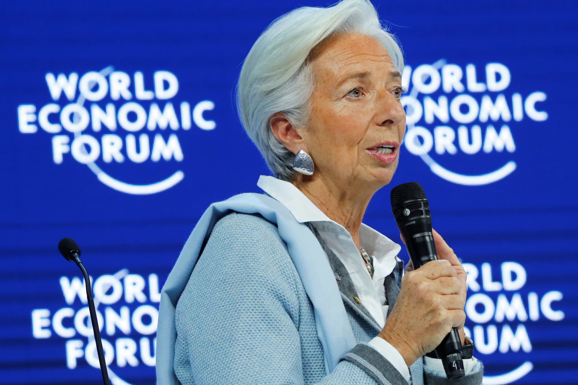 ECB’s Lagarde and IMF’s discuss the global economic outlook